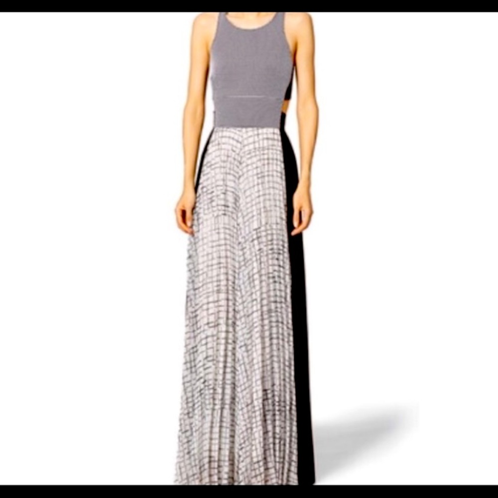 Sachin and Babi size 4 black and white dress